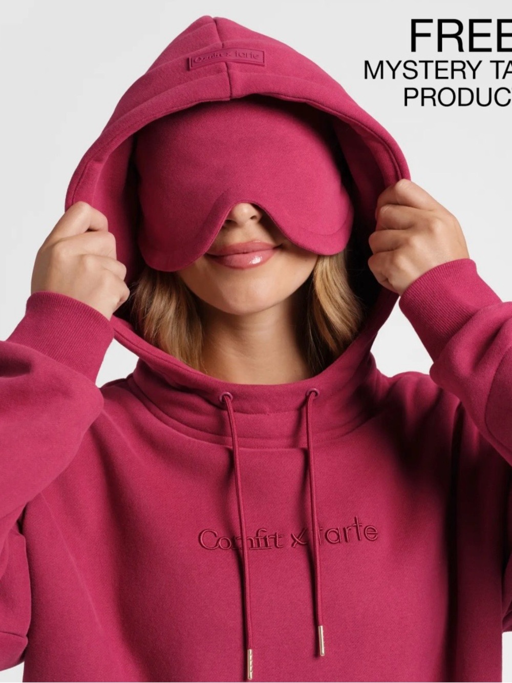 New Unisex Comfrt + Tarte Collab Airplane Mode Hoodie
